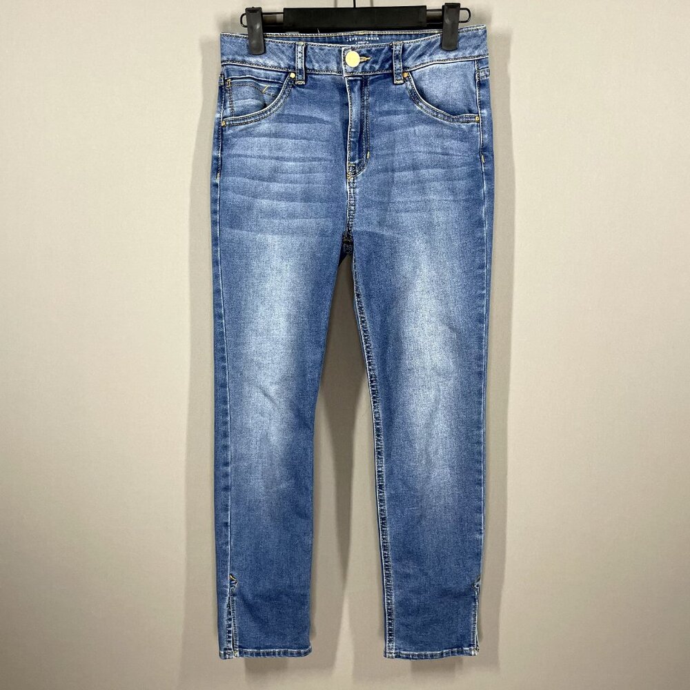 Esprit Jeans Womens 8 blue denim skinny crop preppy classic casual